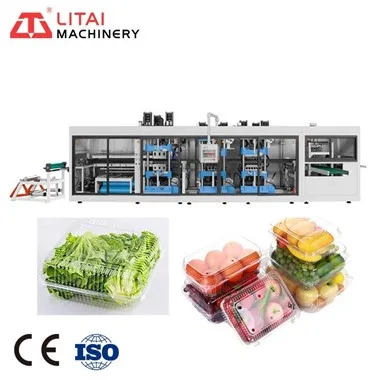 Přizpůsobený čistý plastový ovoce Box Thermoforming Machine